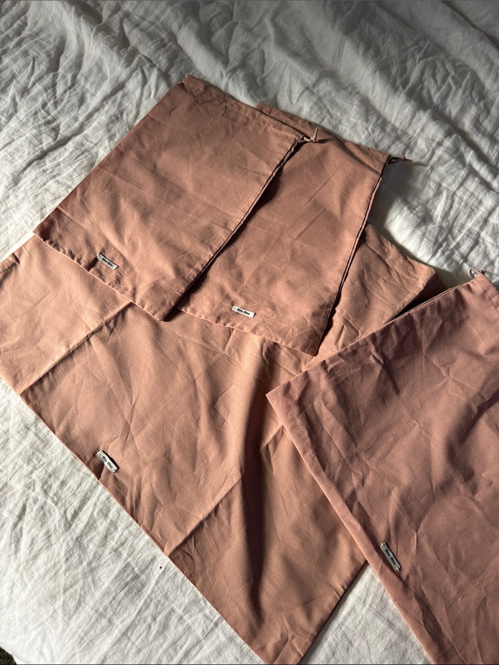 Miu Miu Dusty Rose Travel Bag Set - Picture 3 of 10